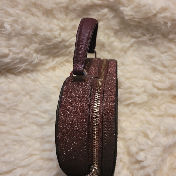 Kate Spade Love Shack Glitter Heart Purse Crossbody - Picture 3 of 7